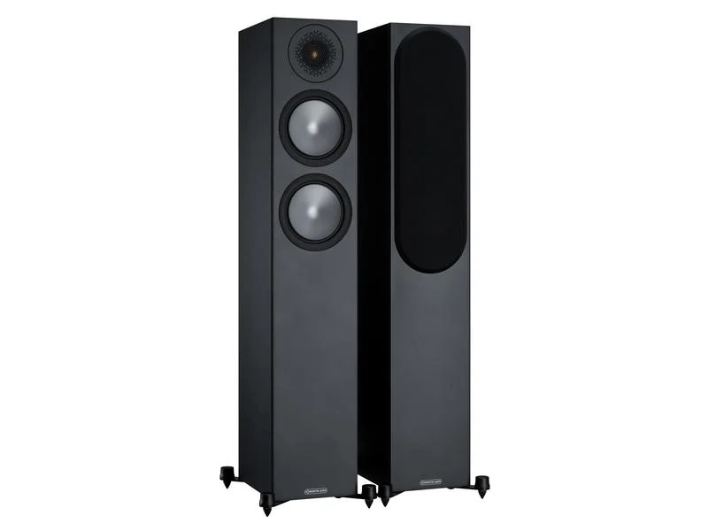 Monitor Audio Standlautsprecher Paar Bronze 200 Schwarz