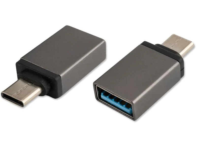 4smarts USB 3.0 Adapter 2-Set USB-C Stecker - USB-A Buchse