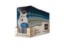 Leonardo Cat Food Nassfutter Forelle &amp; Catnip, 16 x 85 g
