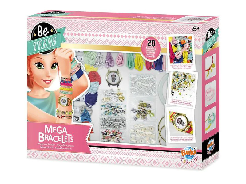 Buki Bastelset Be Teens Mega Armbänder
