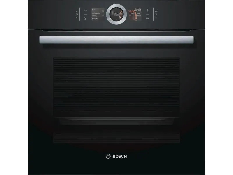 Bosch Einbaubackofen HBG676EB6 Schwarz A+