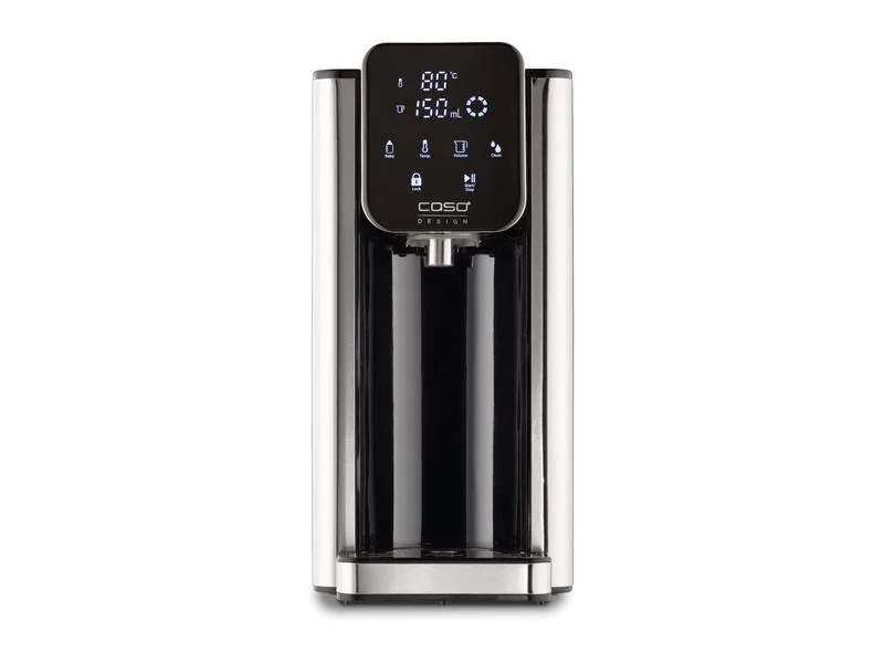 Caso Turbo Heisswasserspender HW660 2.7 l, Hellgrau/Schwarz