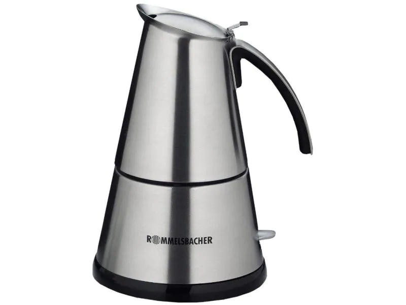 Rommelsbacher Espressokocher 20.EKO 366/E 6 Tassen, Silber