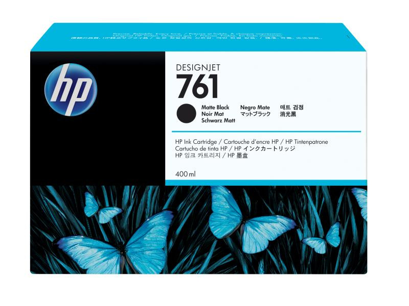 HP Tinte Nr. 761 (CM991A) Matte Black