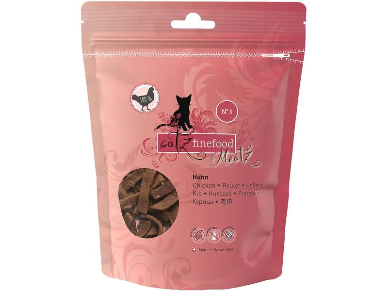 catz finefood Katzen-Snack Meatz No.03 Huhn, 45 g