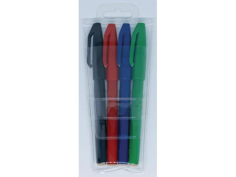pentel Filzstift Einweg 4er Set