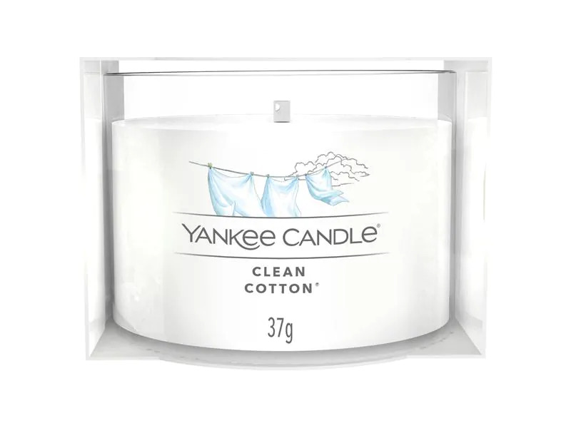 Yankee Candle Duftkerze Clean Cotton 37 g