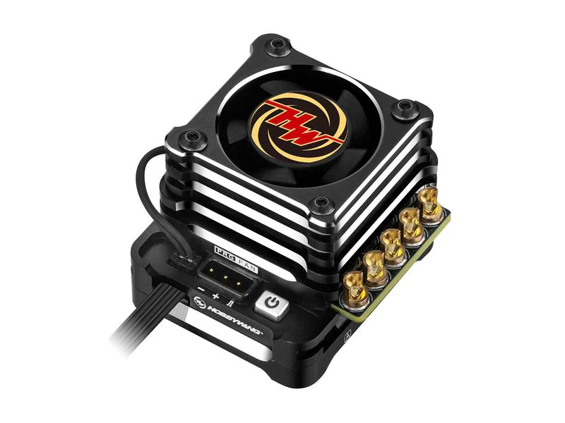 Hobbywing Brushless Regler Xerun XD10 Pro, Drift, Schwarz, 100A, 2S