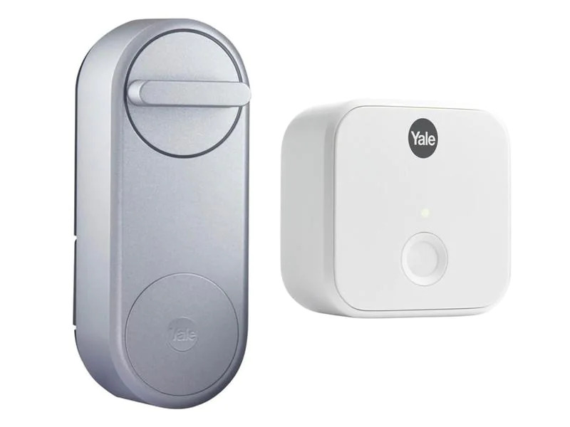 Yale Linus Smart Lock, Silber EU, inkl. Bridge