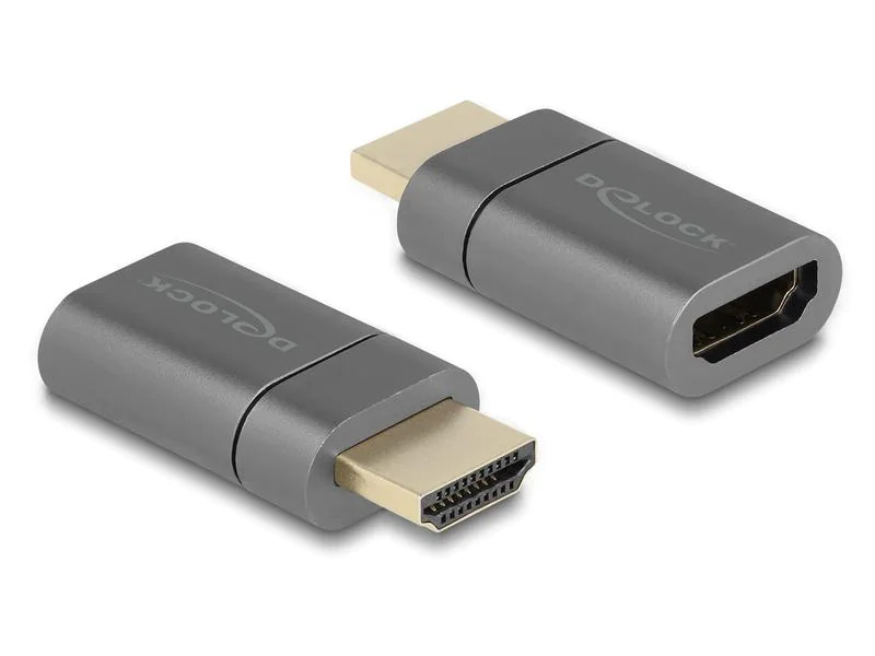 Delock Adapter HDMI - HDMI 8K 60 Hz magnetisch