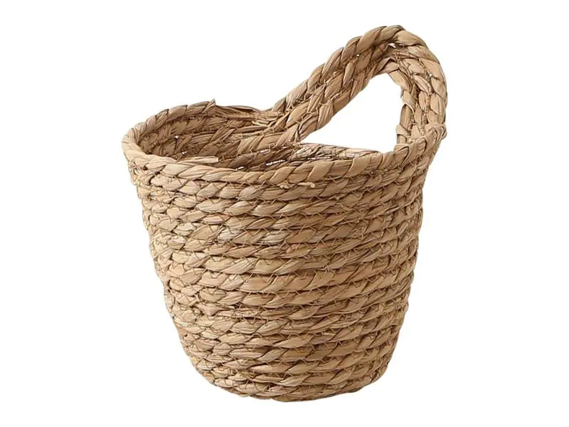 Esmée Aufbewahrungskorb zum Hängen Ø 17 cm, Braun