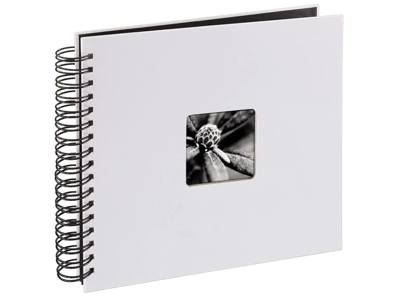 Hama Fotoalbum Fine Art 28 x 24 cm Kreide, 50 schwarze Seiten