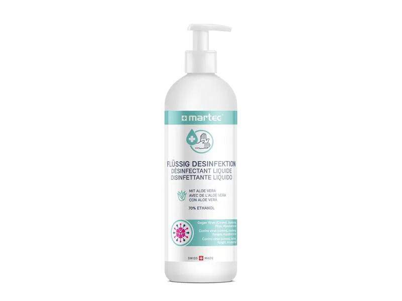 Martec Desinfektionsmittel für die Hände mit Aloe Vera 500 ml
