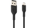 Belkin USB-Ladekabel Braided Boost Charge USB A - Lightning 3 m