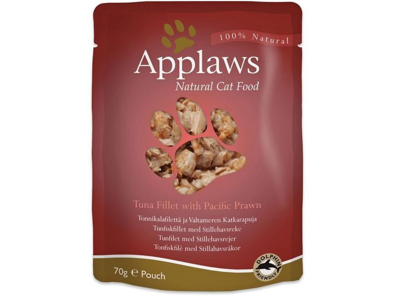 Applaws Nassfutter Thunfisch &amp; Pazifik-Garnelen, 70 g