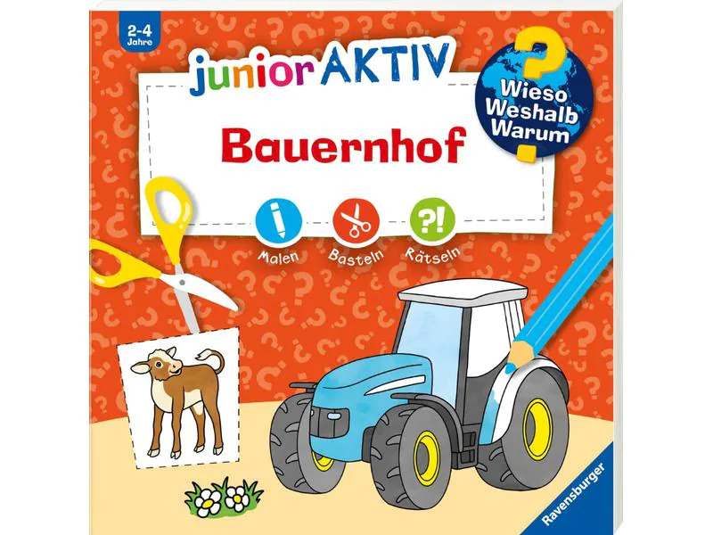 Ravensburger Kinder-Sachbuch WWW junior AKTIV: Bauernhof