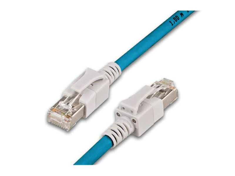 Wirewin Patchkabel RJ-45 - RJ-45, Cat 6A, S/FTP, 1.5 m, Blau