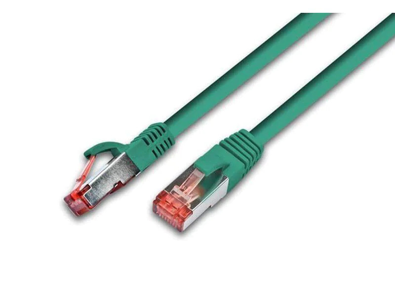 Wirewin Patchkabel RJ-45 - RJ-45, Cat 6, S/FTP, 10 m, Grün