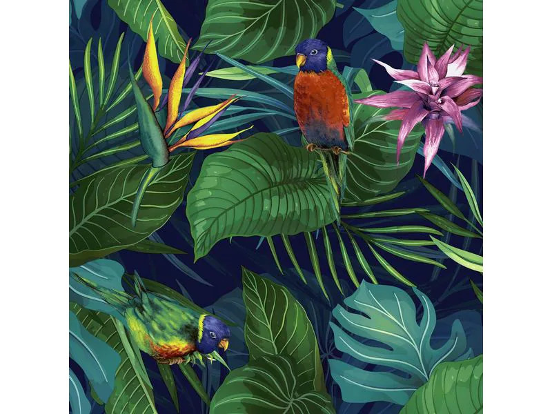 Paper + Design Papierservietten Jungle Paradiso 33 cm x 33 cm, 20 Stück