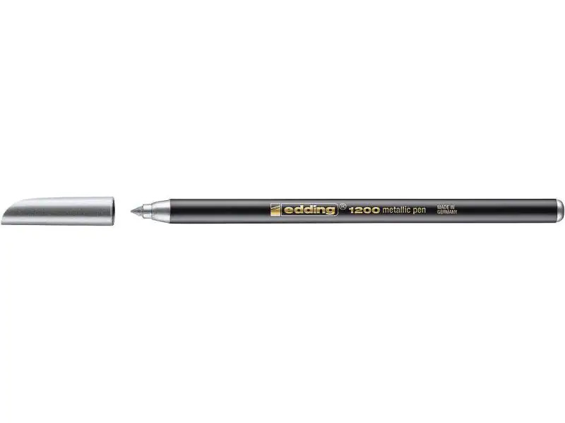 edding Fasermaler 1200 Silber metallic