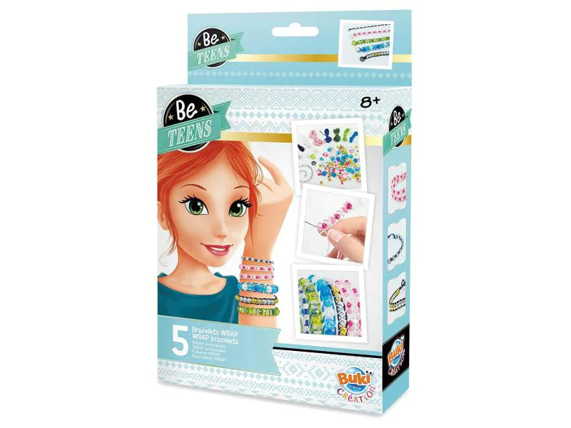 Buki Bastelset Be Teens Wrap-Armbänder