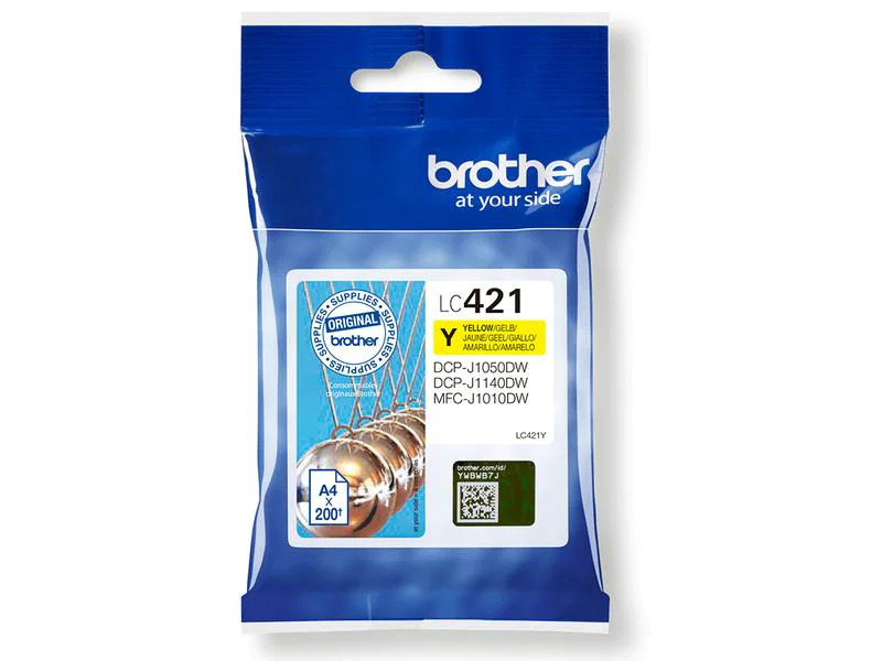 Brother Tinte LC421Y Yellow
