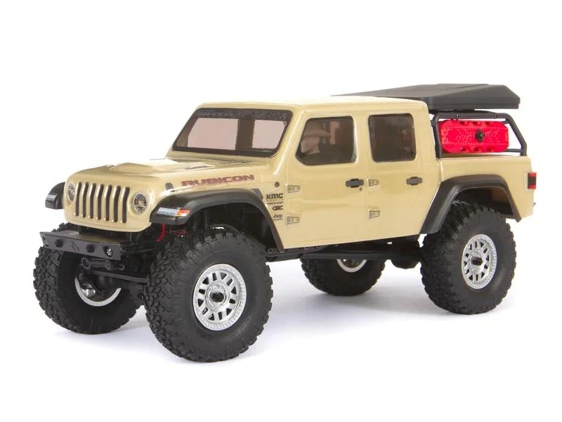 Axial Scale Crawler SCX24 Jeep JT Gladiator, Beige, RTR, 1:24