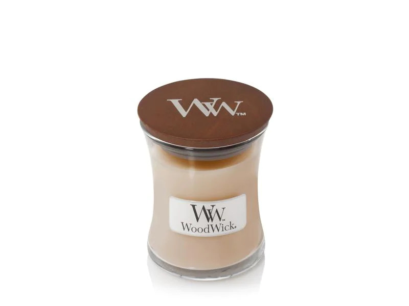 Woodwick Duftkerze White Honey Mini Jar