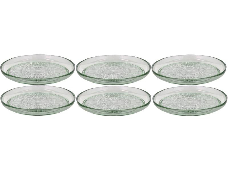 Bitz Frühstücks- &amp; Dessertteller Kusintha Ø 25 cm, 6 Stück, Grün