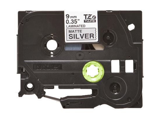 Brother Beschriftungsband TZe-M921 Schwarz auf Silber