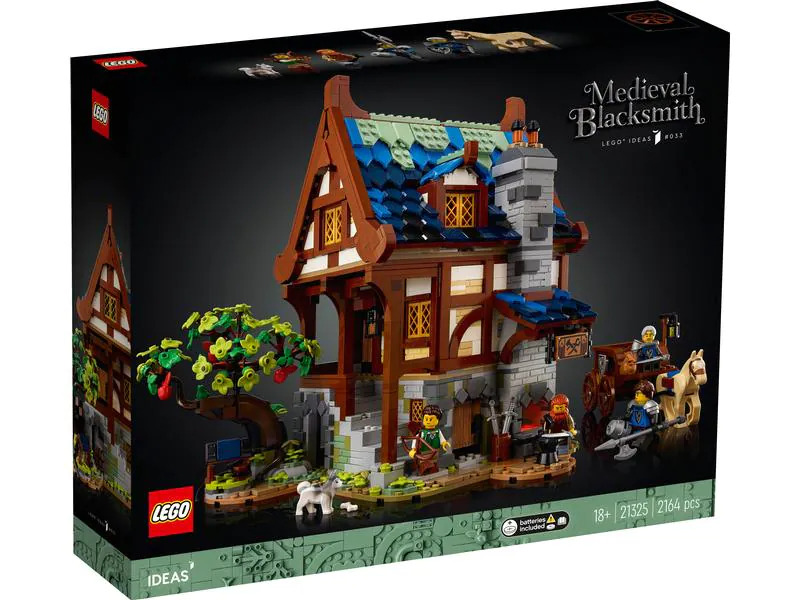 LEGO® Ideas Mittelalterliche Schmiede 21325