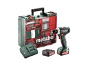 Metabo Akku-Bohrschrauber PowerMaxx BS 12 Set Kit