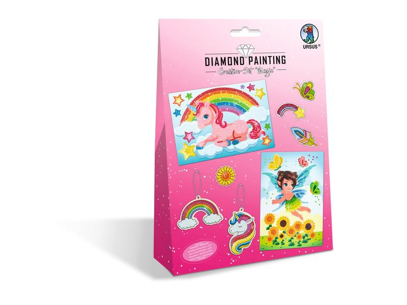 URSUS Bastelset Diamond Painting Magic