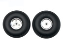 OEM Flugmodellrad mit Alufelge 64 mm, 2 Stück