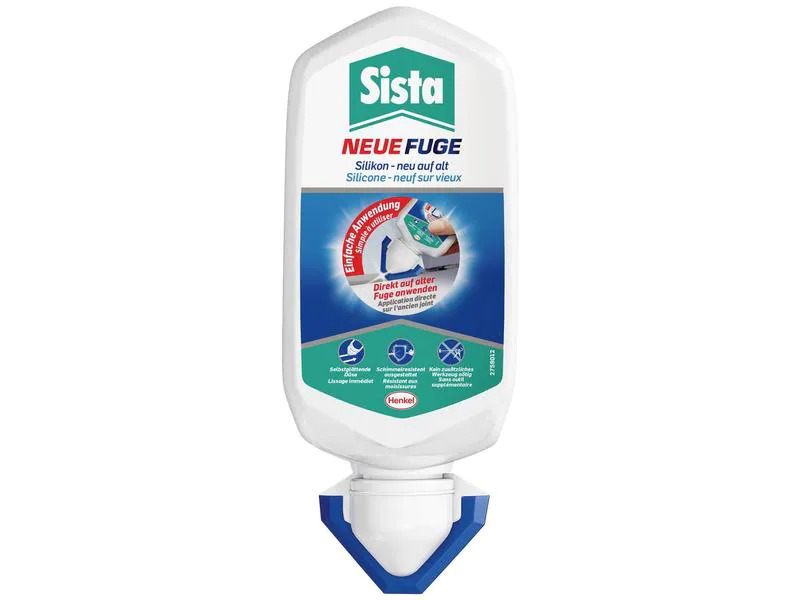 Sista Fugensilikon Neue Fuge 80 ml Grau