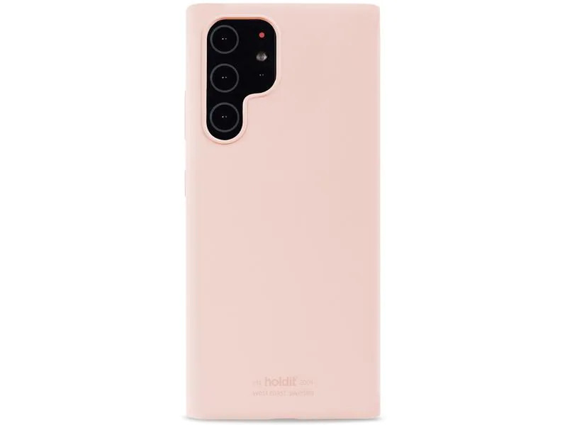 Holdit Back Cover Silicone Galaxy S22 Ultra Pink
