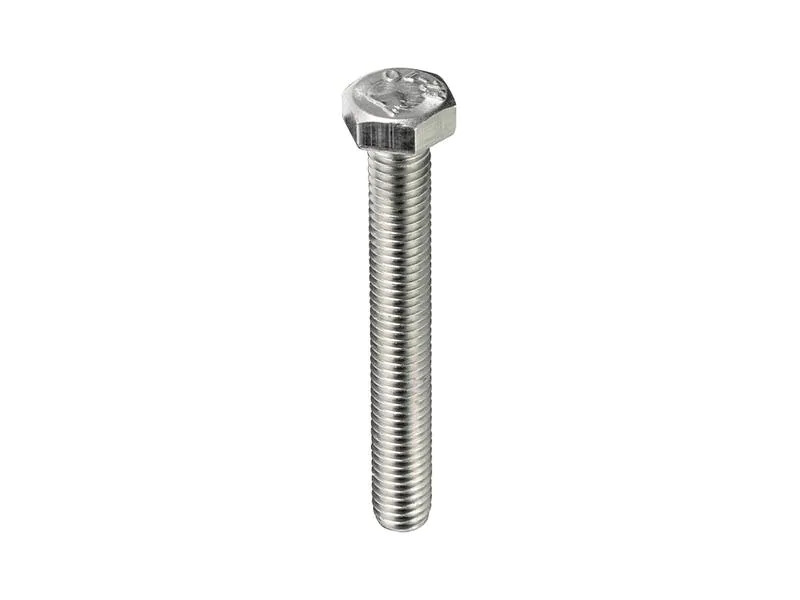 Krafter Sechskantschrauben M 10 x 30 mm mit Muttern Edelstahl, 2 Stk