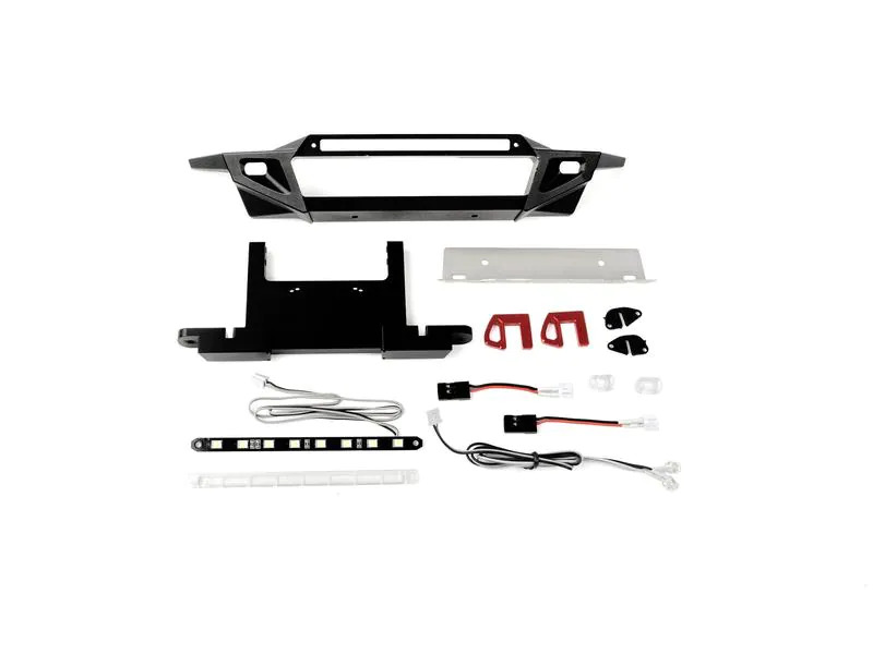 RC4WD Front Stossstange mit LED's, Metall, TRX-4 Bronco 21