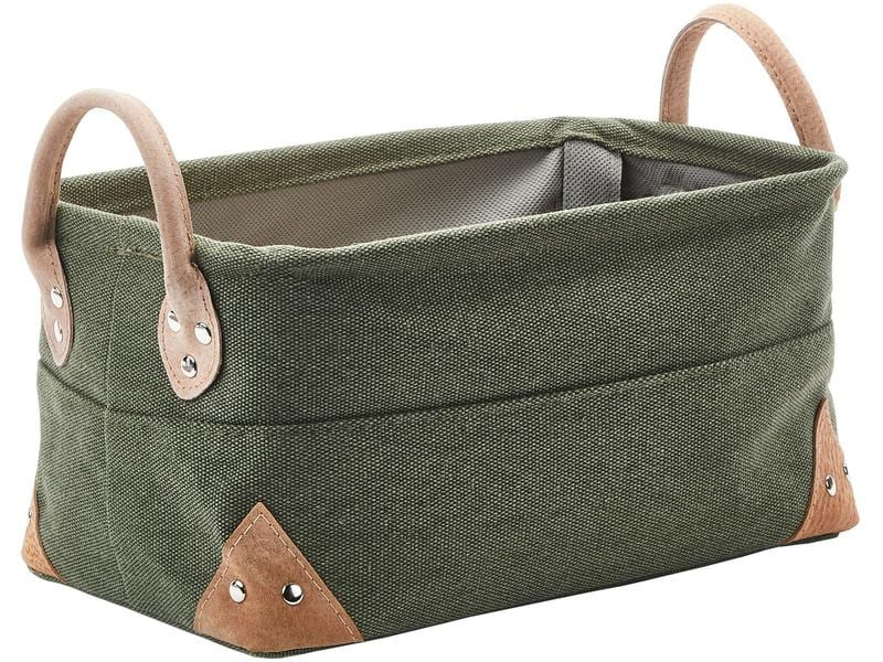 Aquanova Aufbewahrungskorb Lubin 32 x 15 x 20 cm, Grün