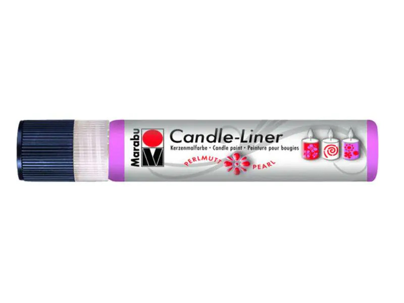 Marabu Kerzenmalfarbe Candle-Liner 25 ml, Rosa