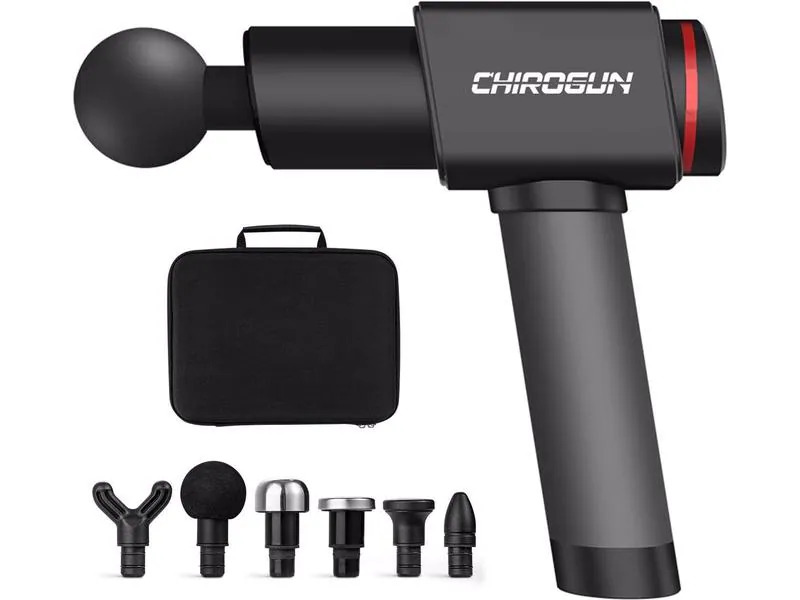 CHIROGUN Fitness Massagegerät ONE Schwarz