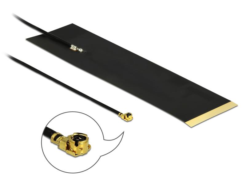 Delock LTE-Antenne MHF I MHF I 3.9 dBi Rundstrahl