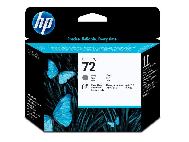 HP Druckkopf Nr. 72 (C9380A) Grey/Photo Black