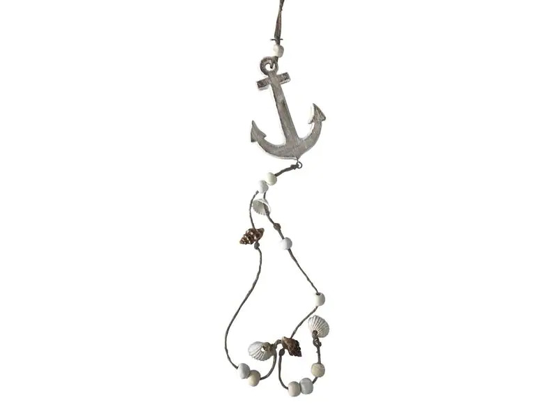 Dameco Wanddekoration Girlande mit Anker 55 cm