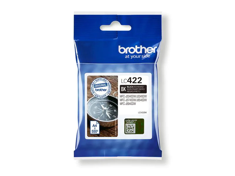 Brother Tinte LC-422BK Black