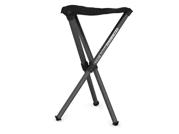 Walkstool Dreibeinhocker Basic 50 cm Grau/Schwarz