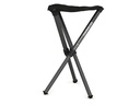 Walkstool Dreibeinhocker Basic 50 cm Grau/Schwarz