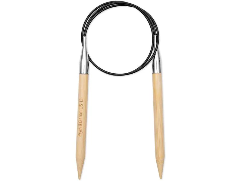 Prym Rundstricknadel BAMBUS 9.00 mm, 80 cm