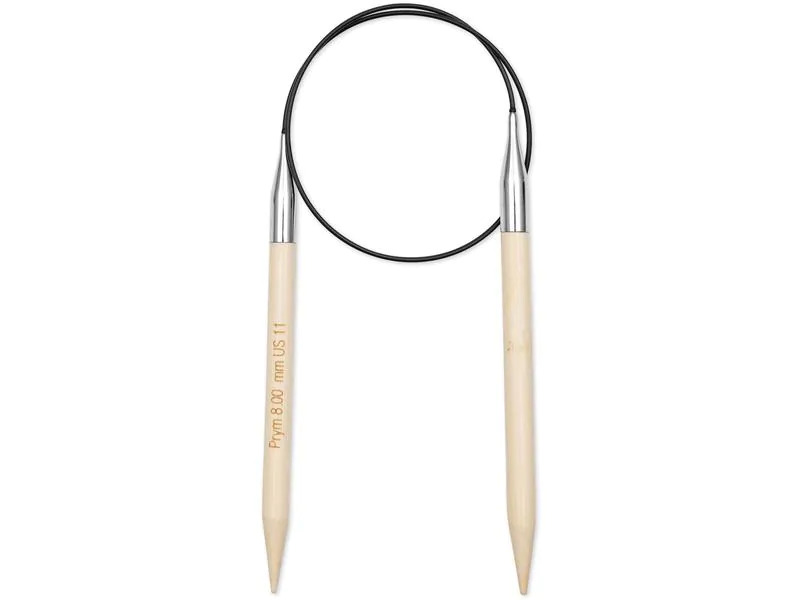 Prym Rundstricknadel BAMBUS 8.00 mm, 60 cm