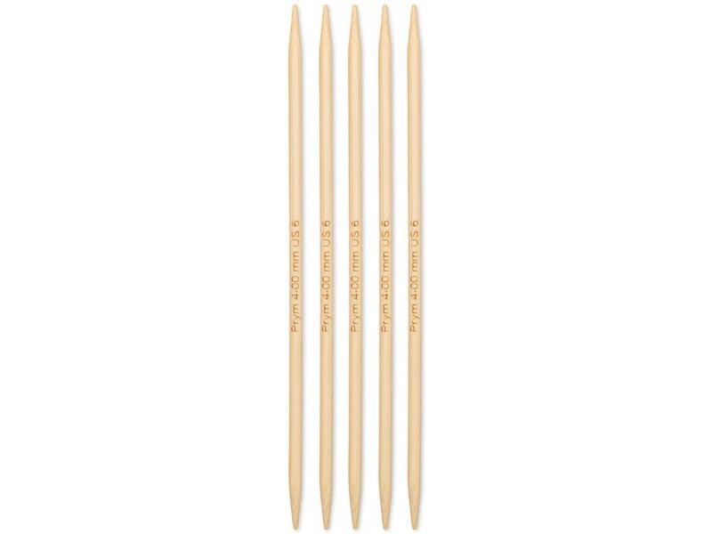 Prym Stricknadeln BAMBUS 4.00 mm, 15 cm